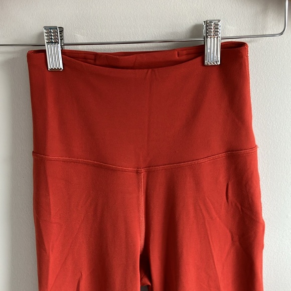 Lululemon Athletica groove super high rise flared pant nulu cayenne size 0 - Picture 4 of 9